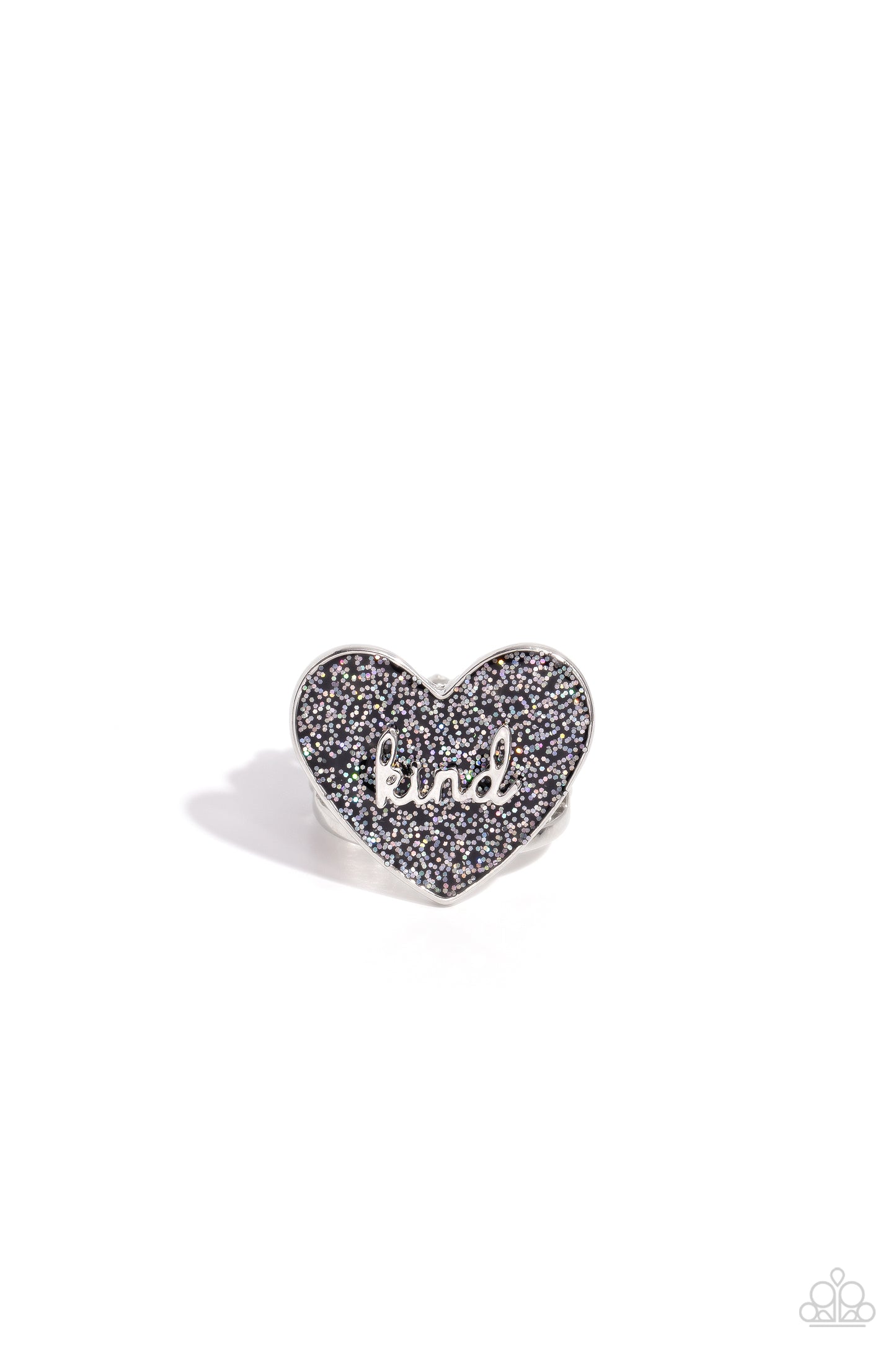 Compassionate Couture - black - Paparazzi ring