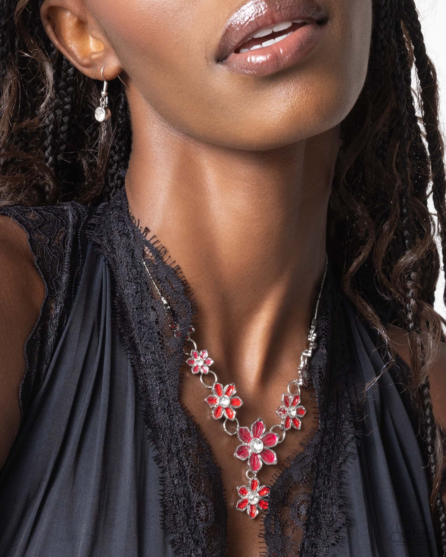 Compatibly Chosen - red - Paparazzi complete set