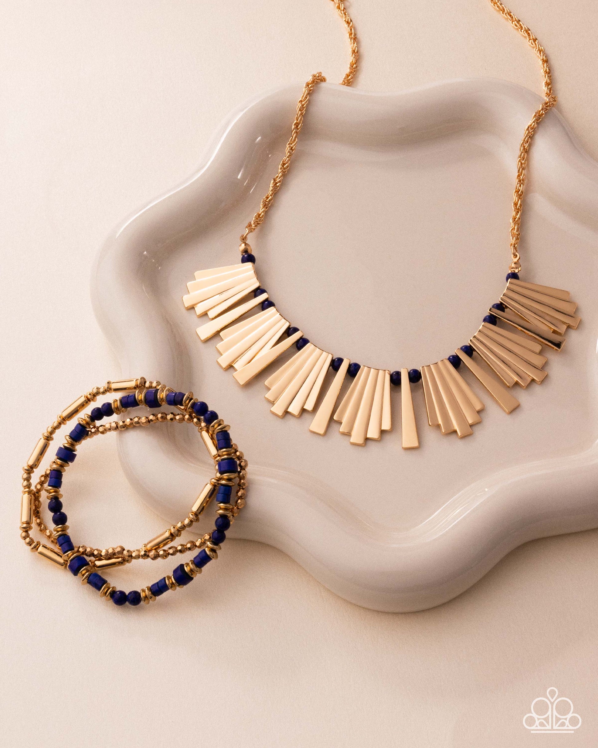 Complete Couture - gold - Paparazzi complete set