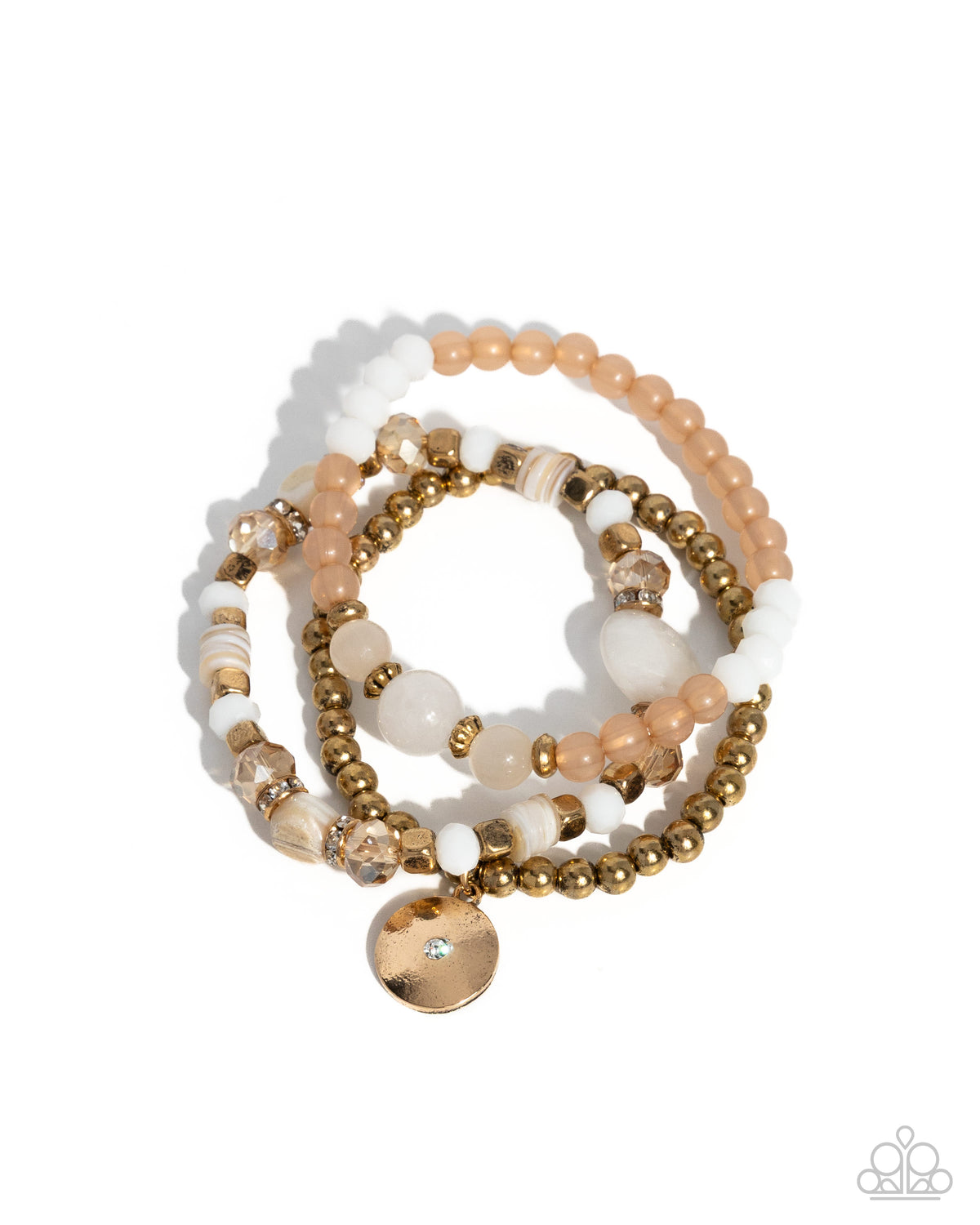 Completely Capricious - white - Paparazzi bracelet