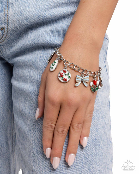 Complex Charms - red - Paparazzi bracelet