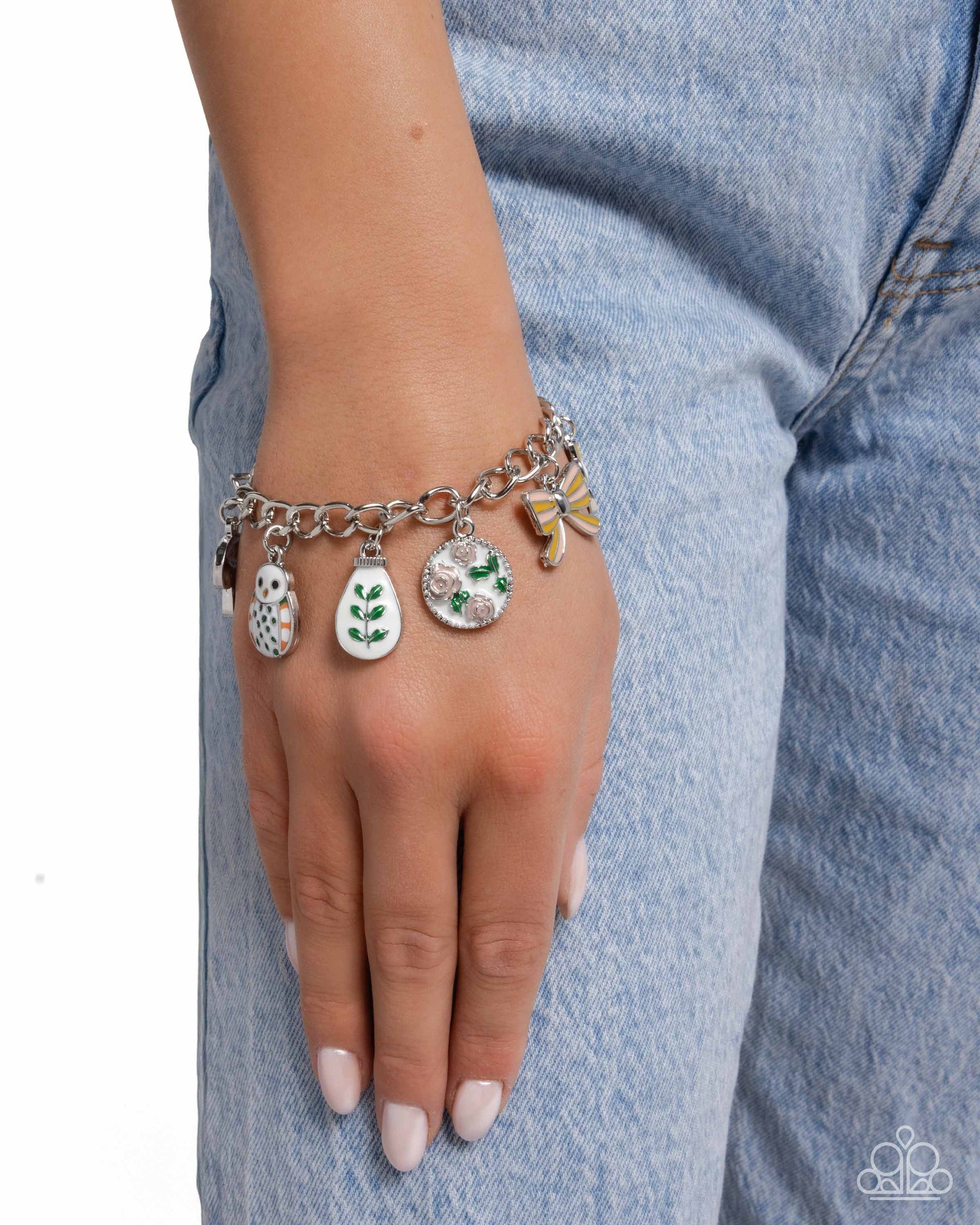 Complex Charms - yellow - Paparazzi bracelet