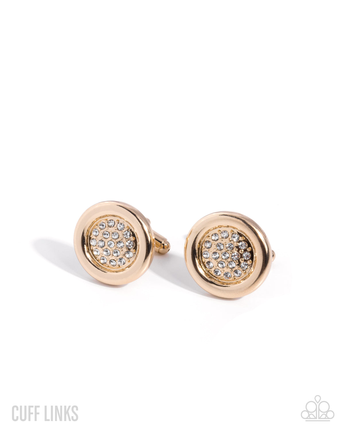 Complex Chic - gold - Paparazzi MENS cufflinks