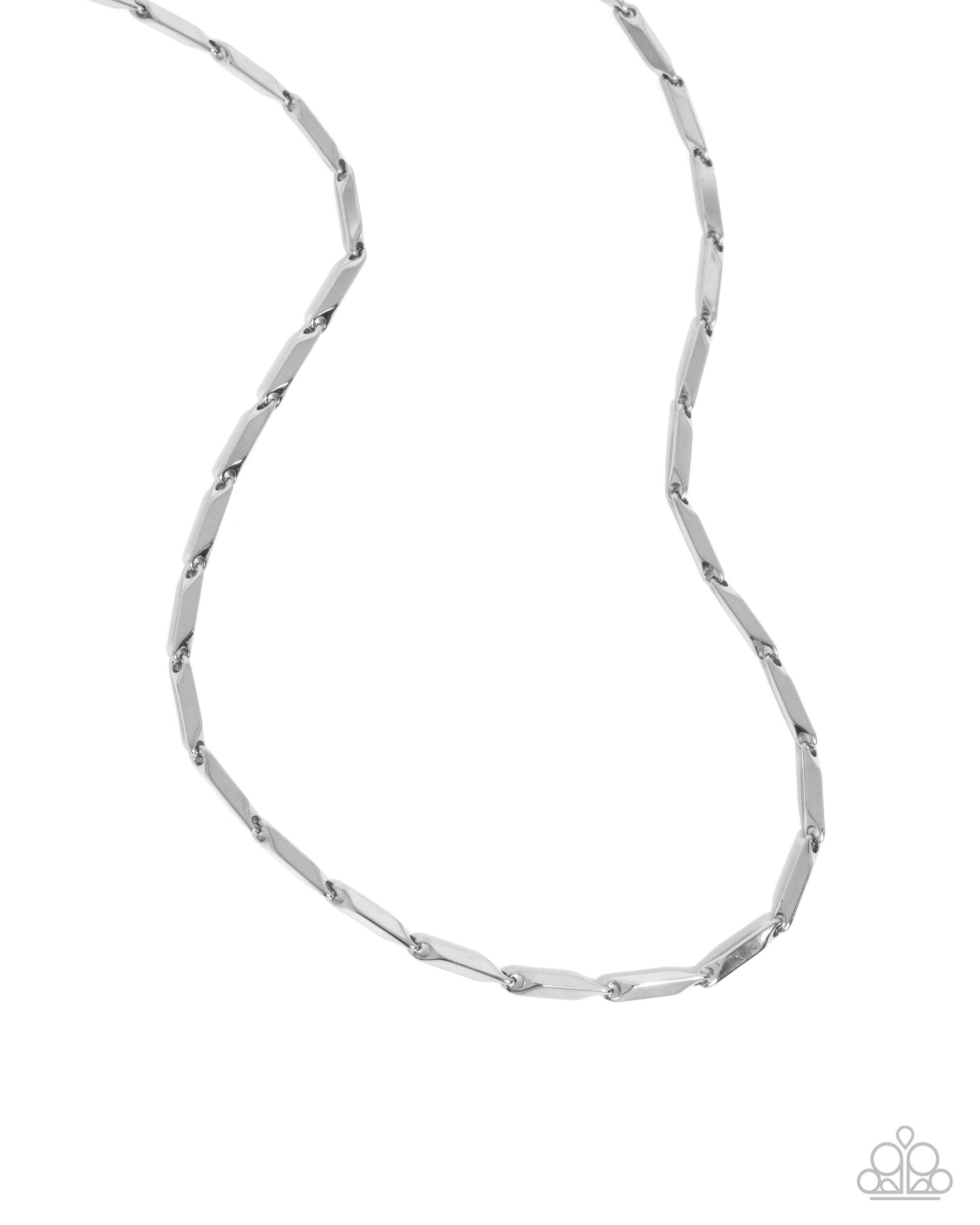 Complimentary Chain - silver - Paparazzi MENS necklace