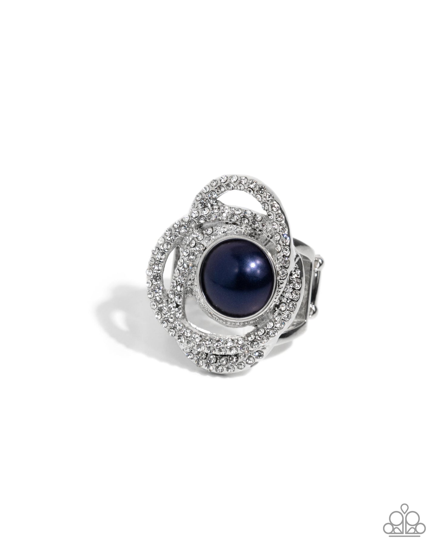 Concentric Chic - blue - Paparazzi ring