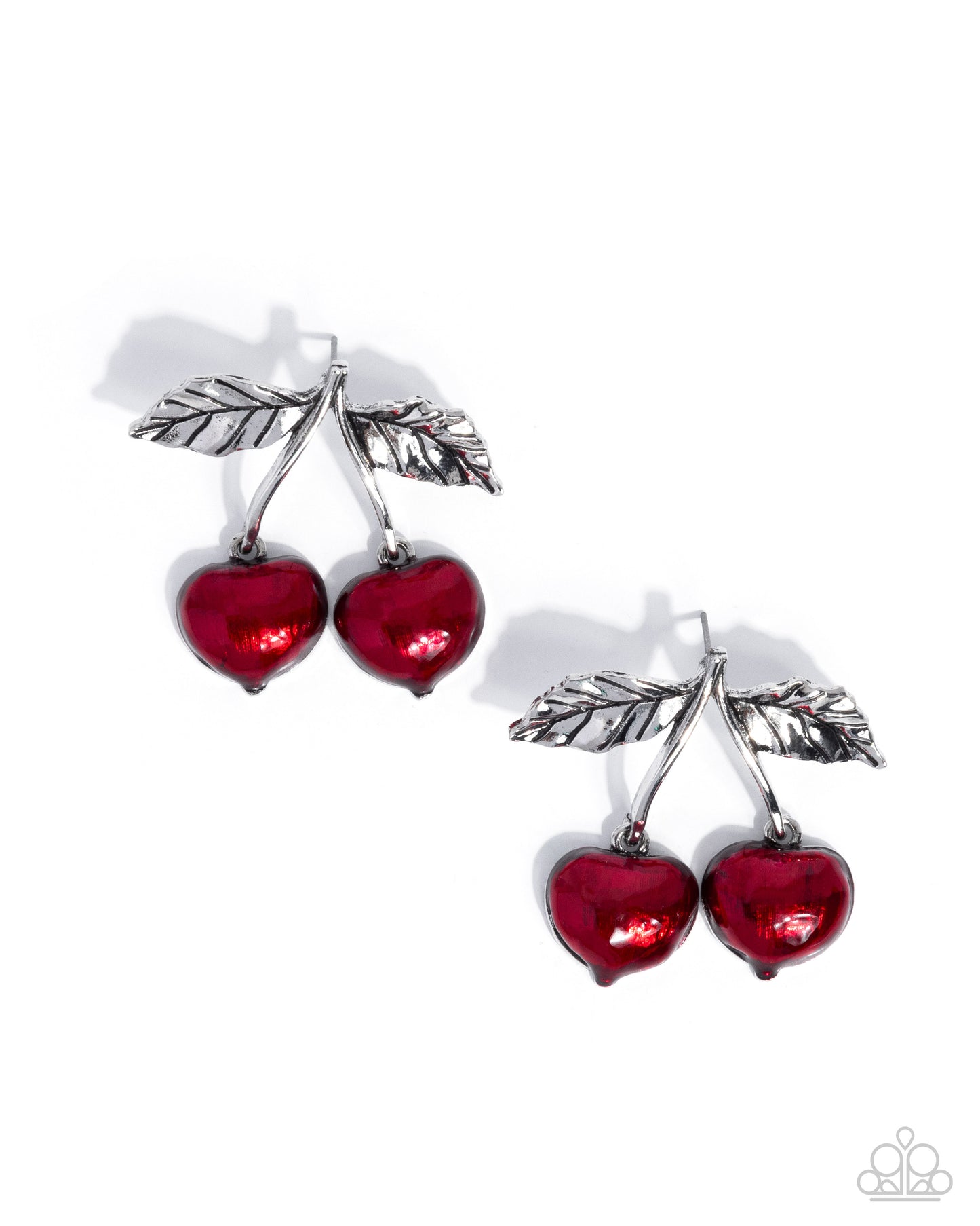 Confident Cherries - red - Paparazzi earrings
