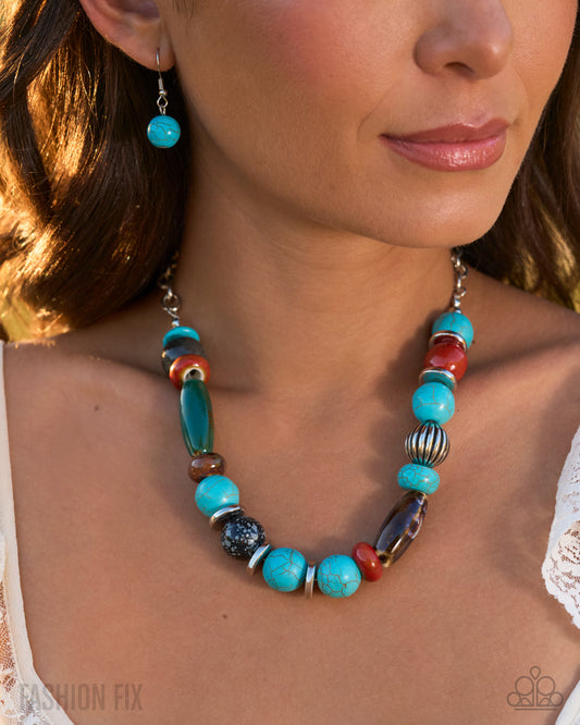 Confident Collector - multi - Paparazzi necklace