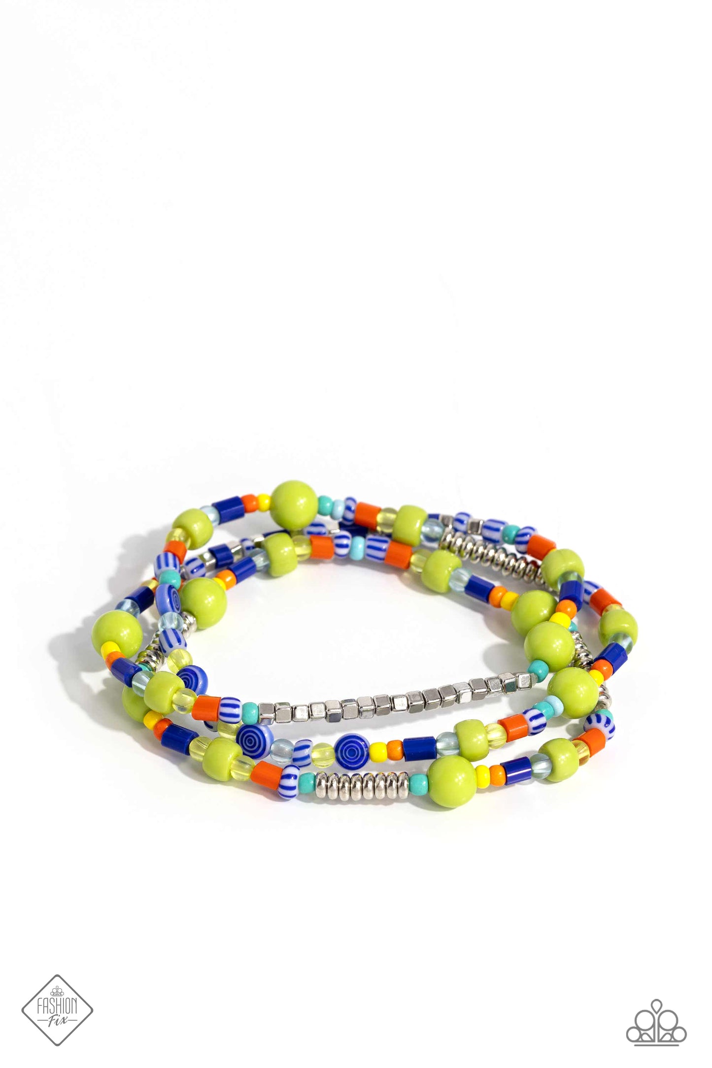 Confident Collision - multi - Paparazzi bracelet