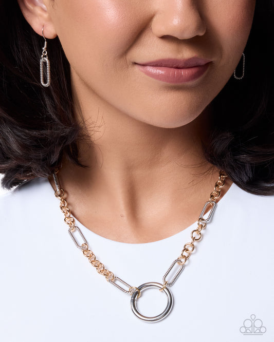 Confident Confrontation - multi - Paparazzi necklace