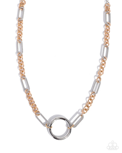 Confident Confrontation - multi - Paparazzi necklace