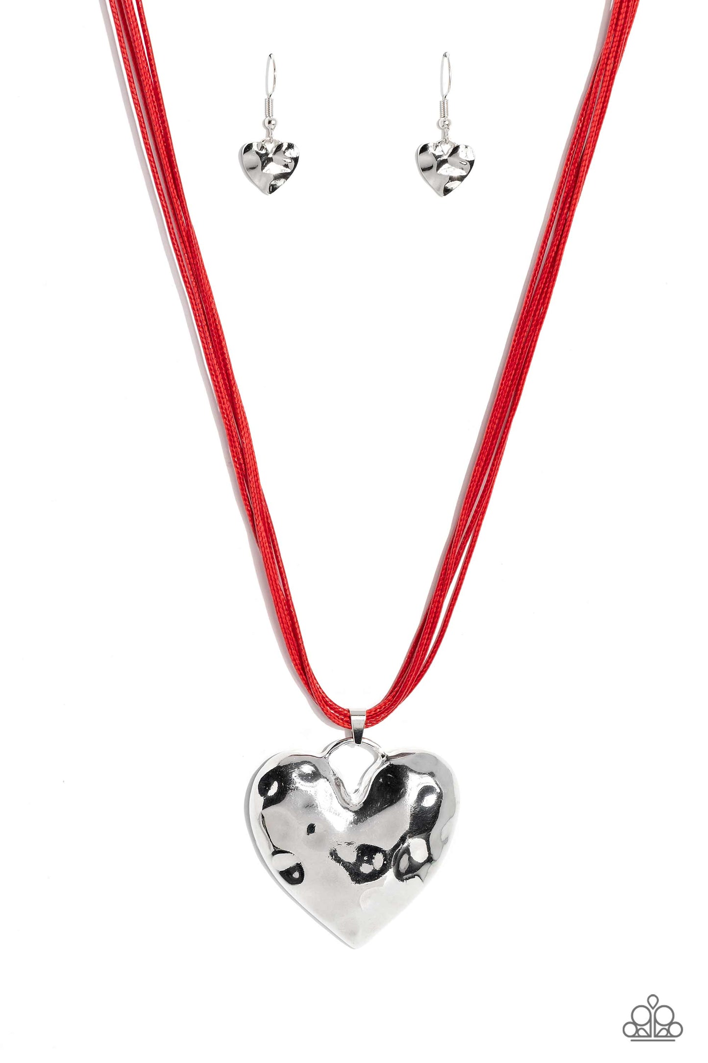 Confident Courtship - red - Paparazzi necklace