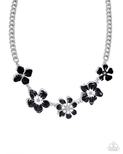 Constant Color - black - Paparazzi necklace