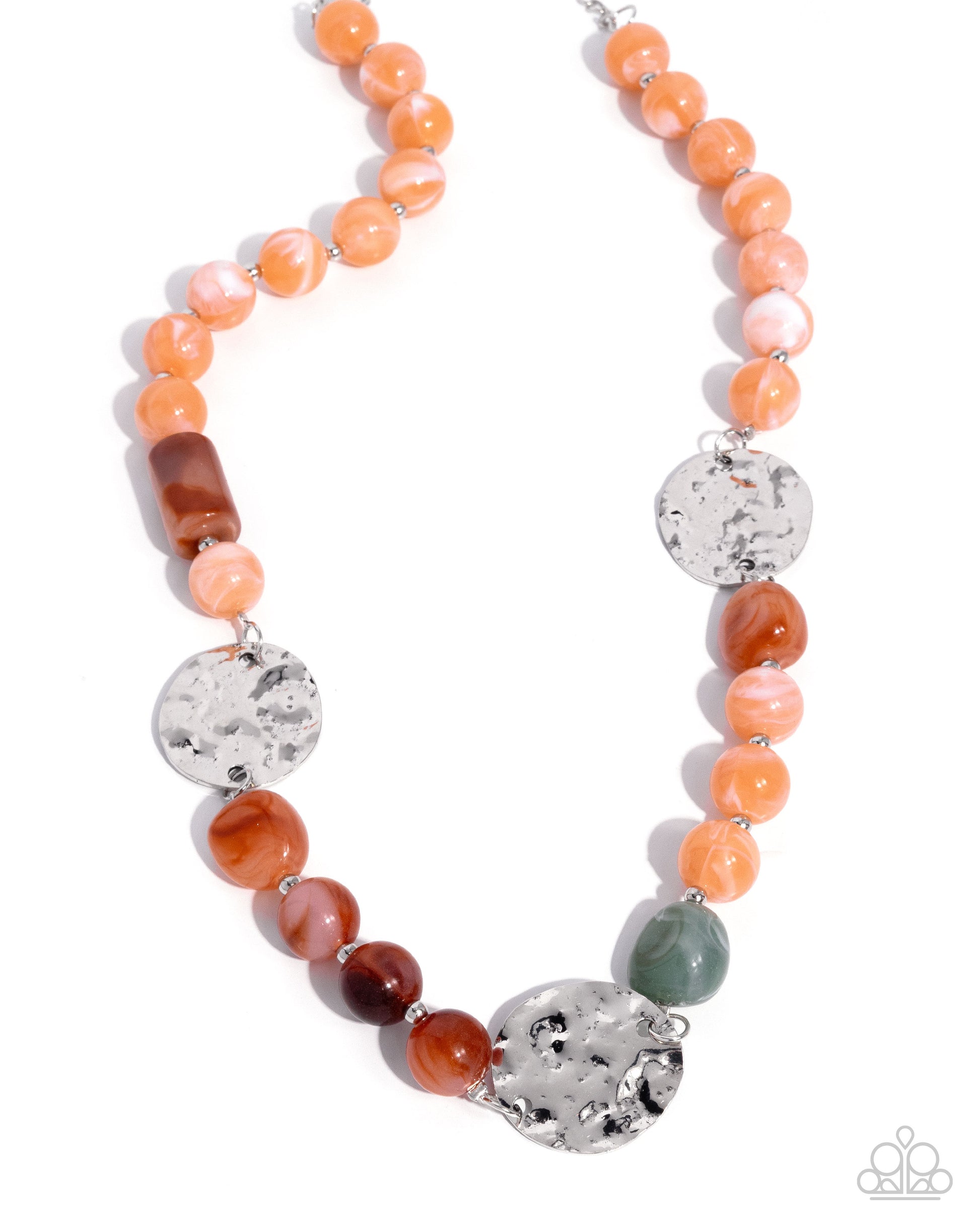 Contemplative Chic - multi - Paparazzi necklace