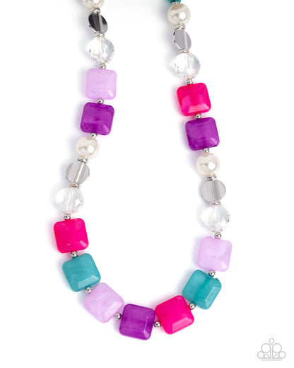 Continuous Cubes - pink - Paparazzi complete set