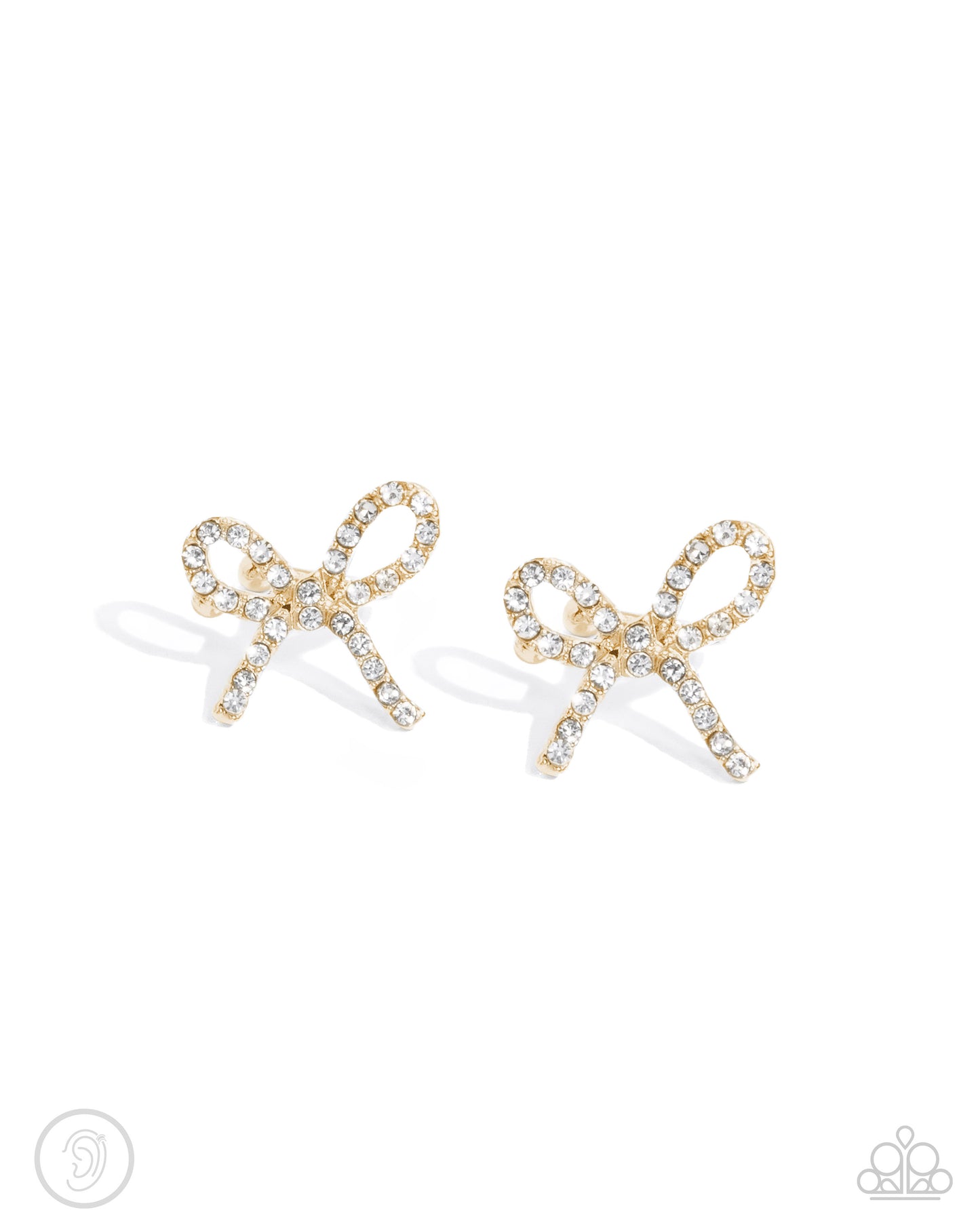 Convincing Charm - gold - Paparazzi ear cuff