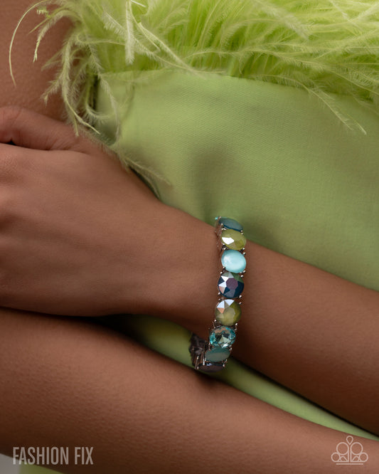 Cool, Calm, And Chic - green - Paparazzi bracelet