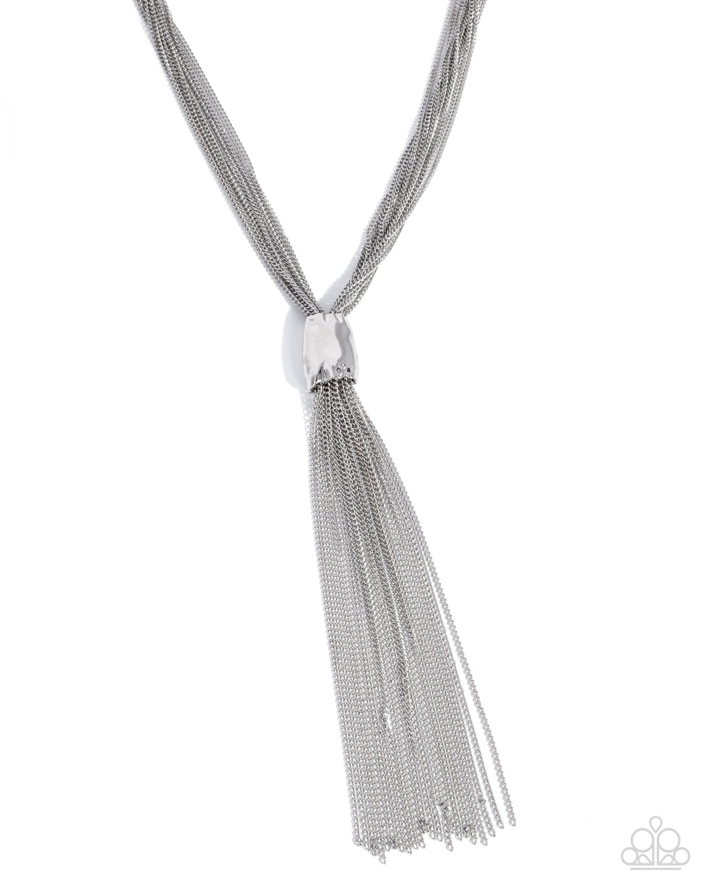 Copious Class - silver - Paparazzi necklace
