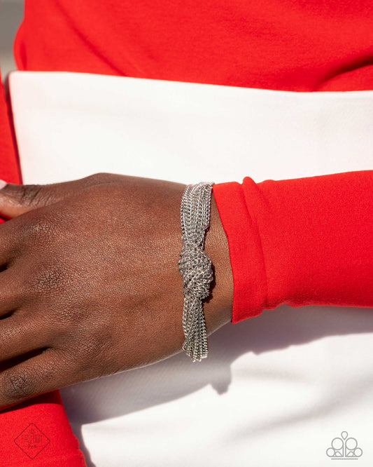 Copious Control - silver - Paparazzi bracelet