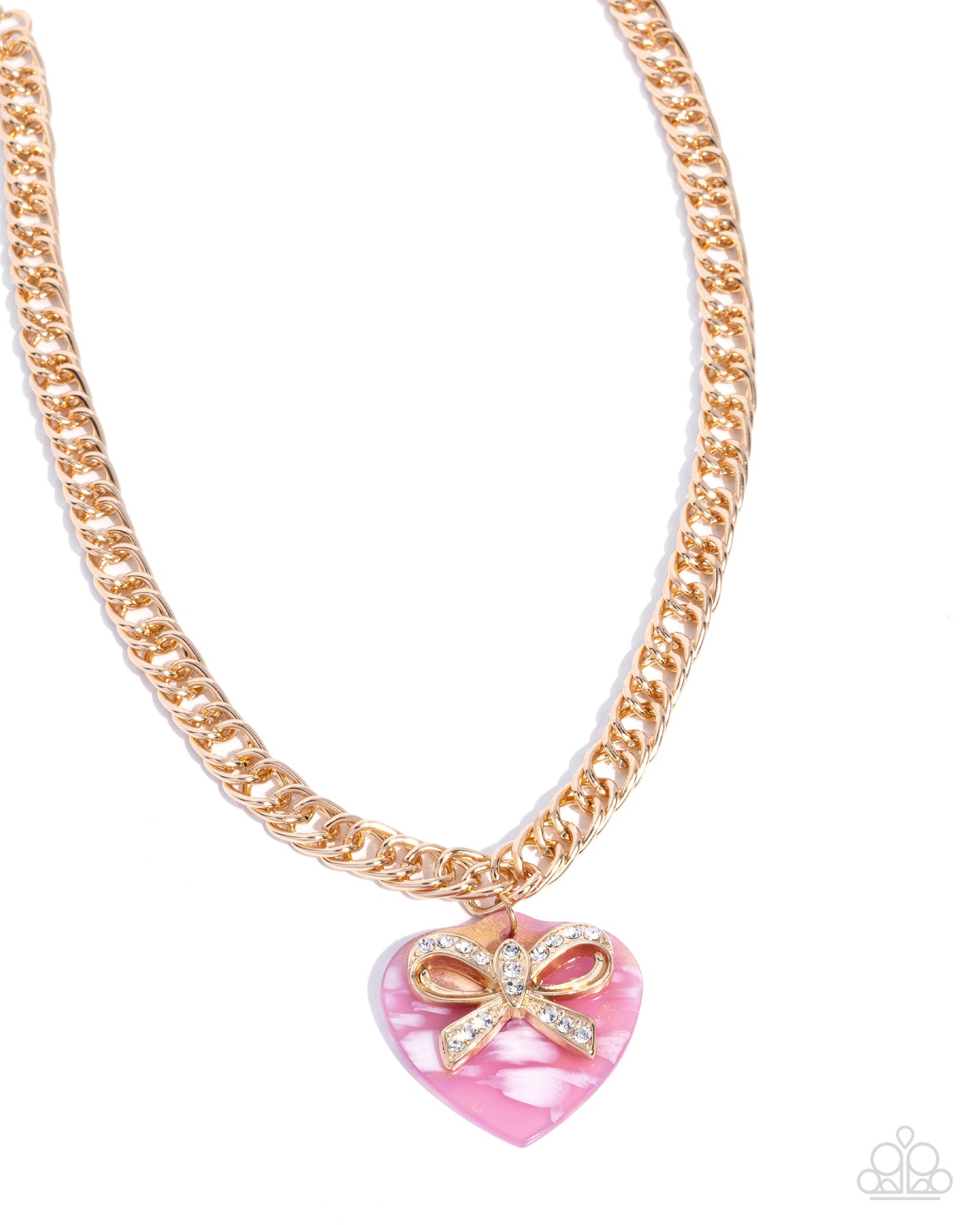 Coquette Cameo - pink - Paparazzi necklace