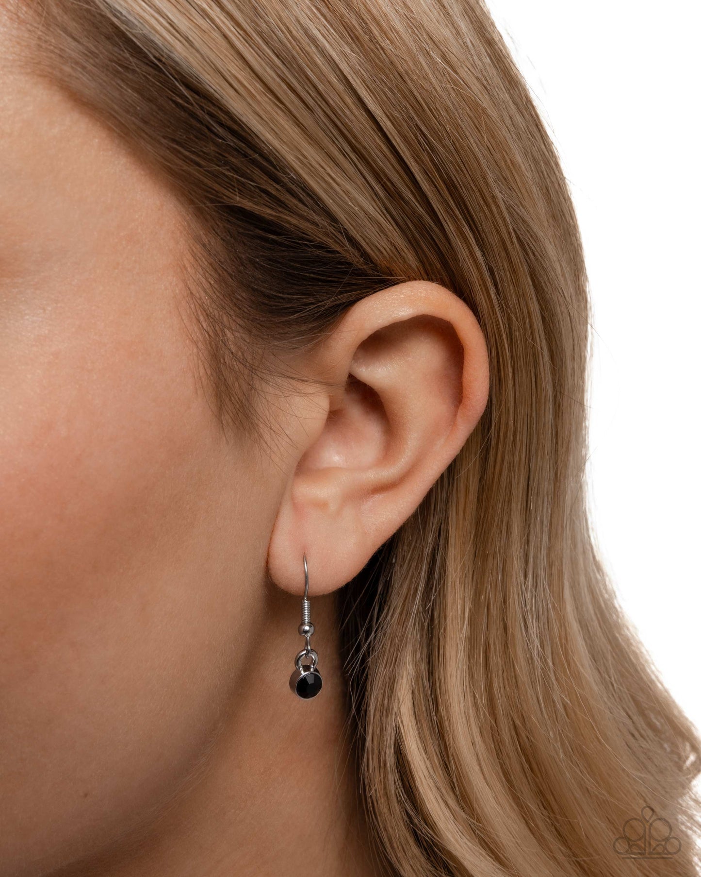 Coquette Cascade - black - Paparazzi necklace