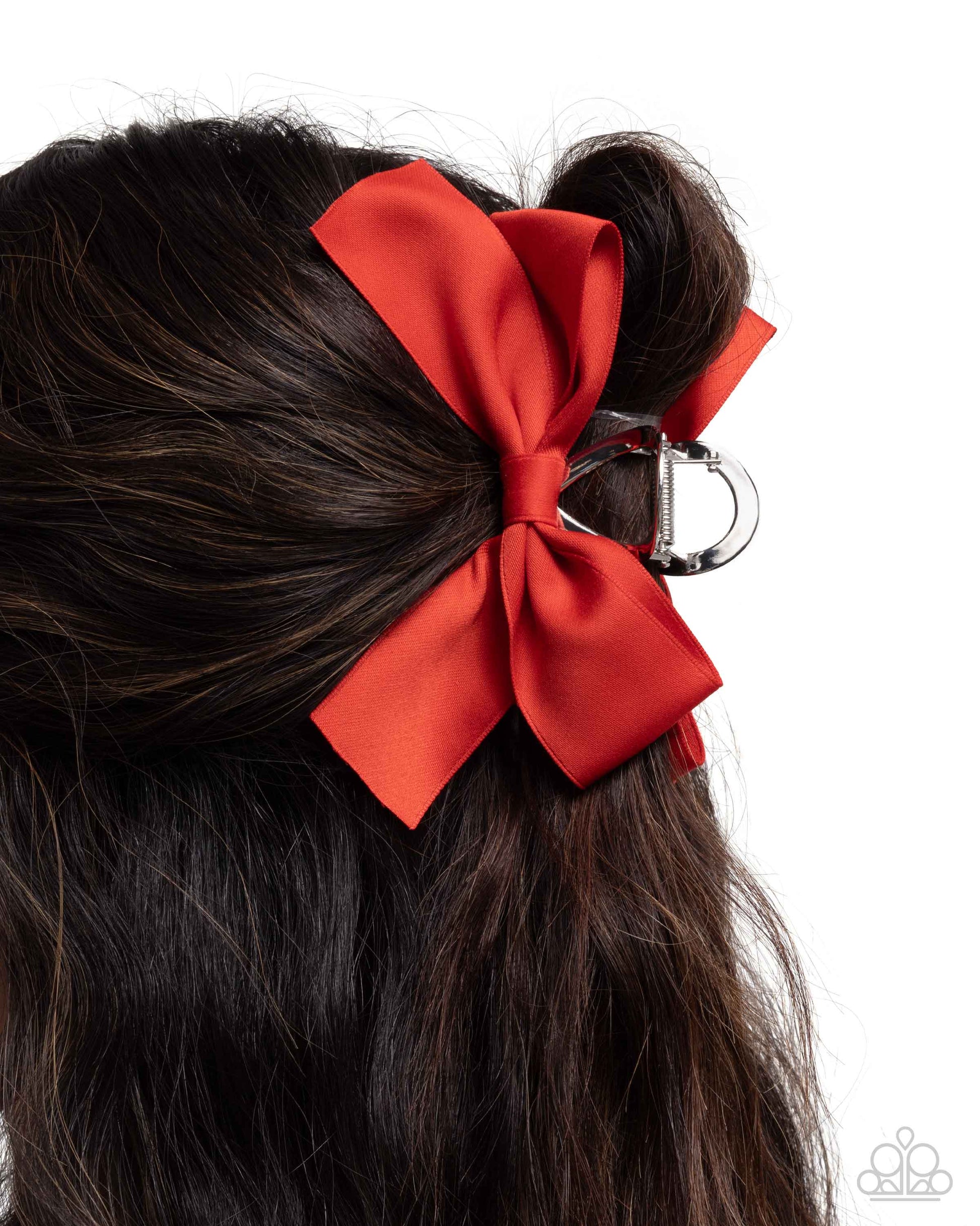 Coquette Class - red - Paparazzi hair clip