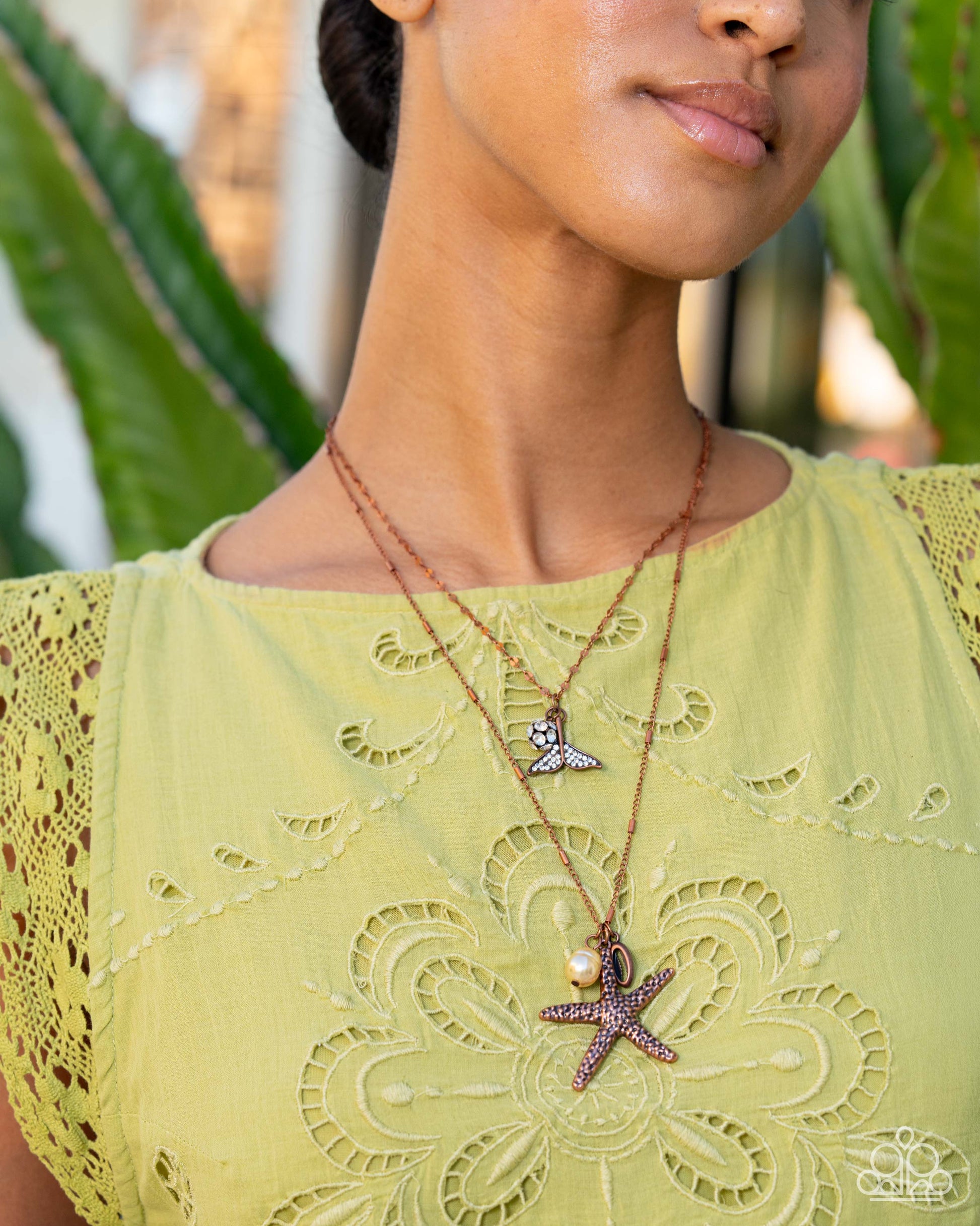 Coral Class - copper - Paparazzi necklace