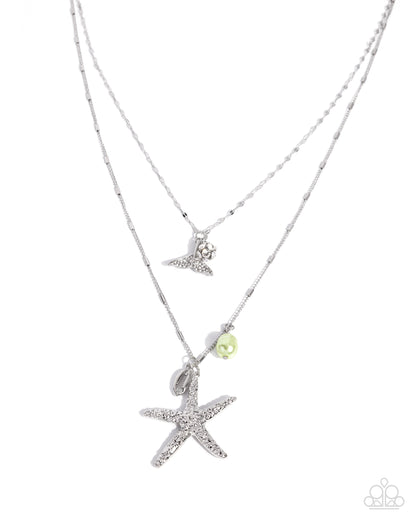 Coral Class - green - Paparazzi necklace