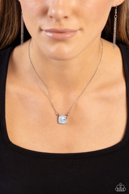 Coral Coasts - blue - Paparazzi necklace