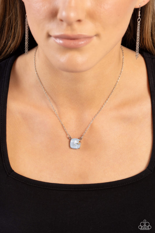 Coral Coasts - blue - Paparazzi necklace