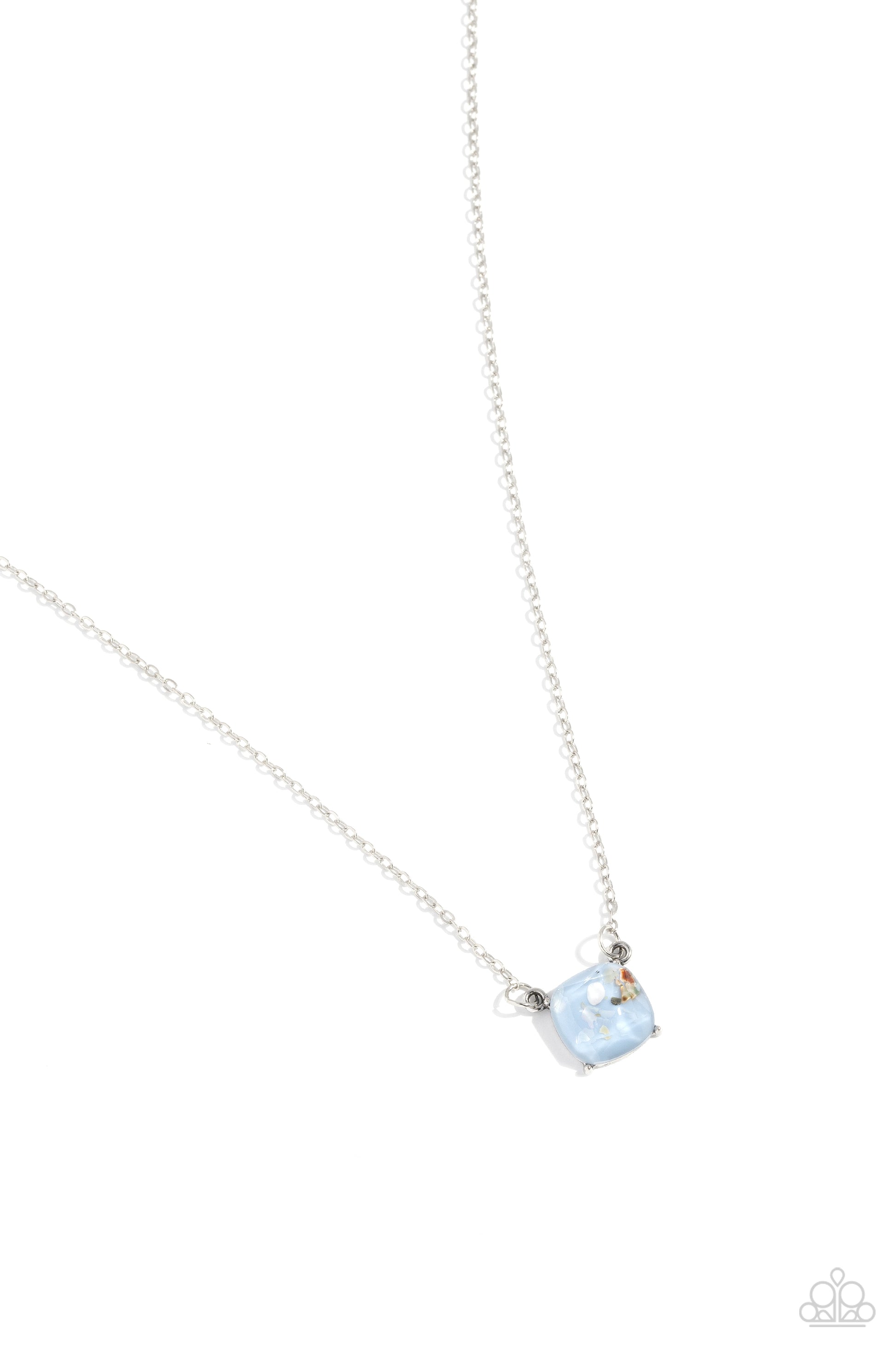 Coral Coasts - blue - Paparazzi necklace