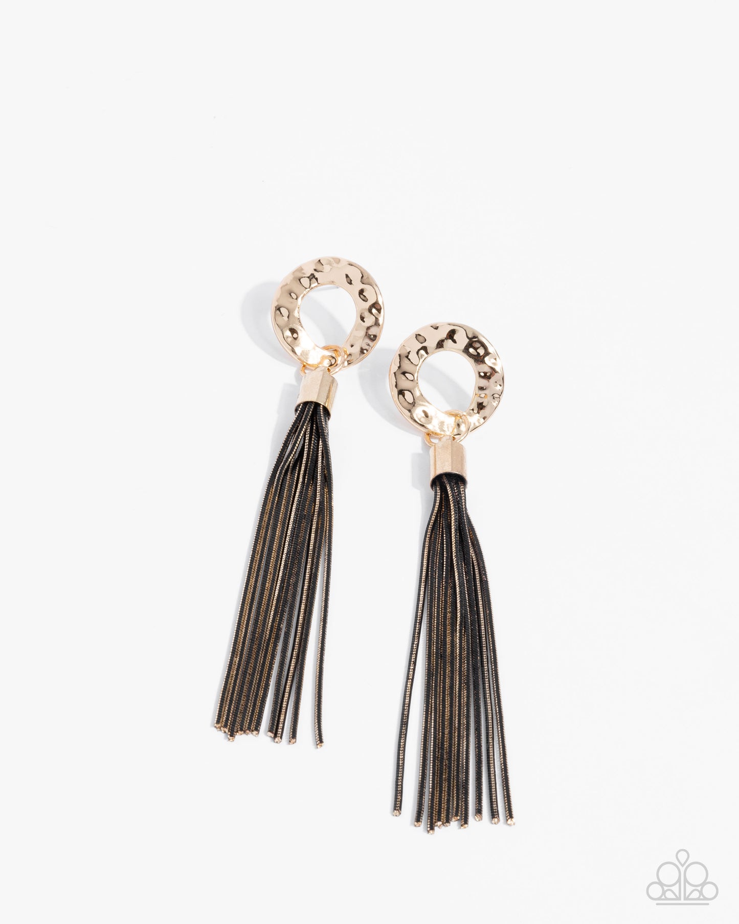 Corded Character - black - Paparazzi earrings