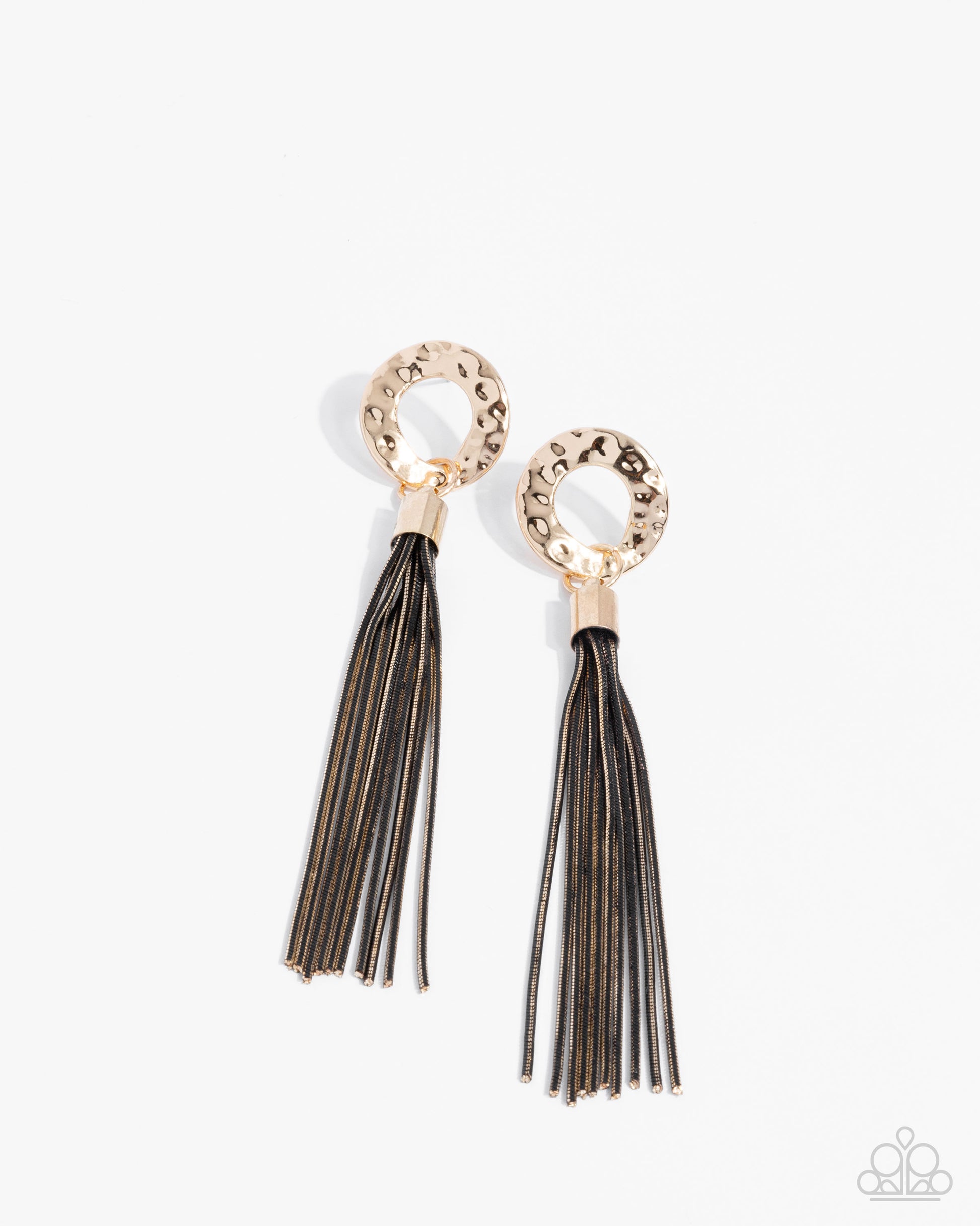 Corded Character - black - Paparazzi earrings