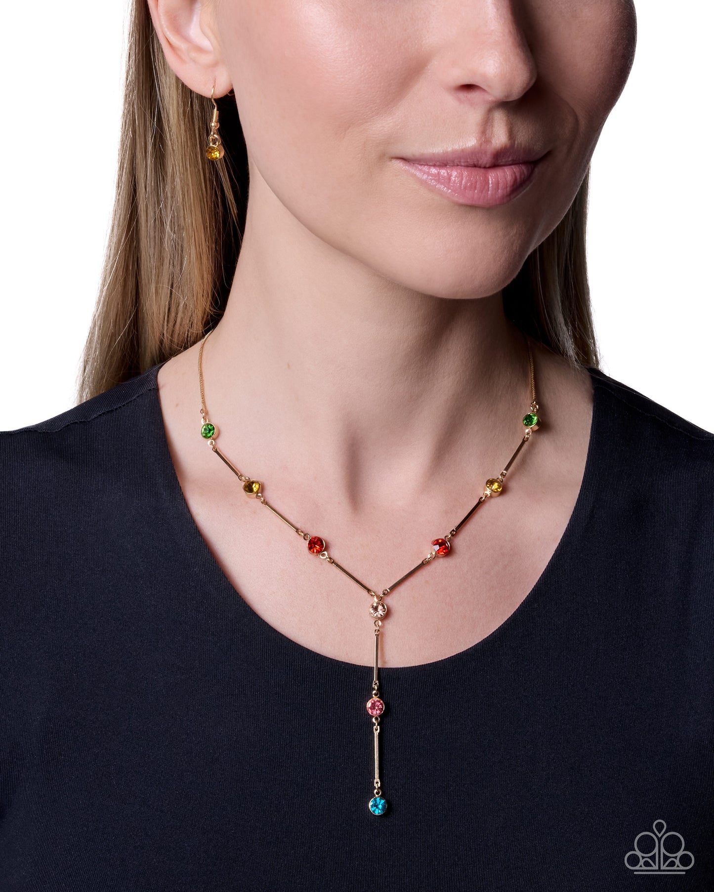 Corporate Climb - multi - Paparazzi necklace