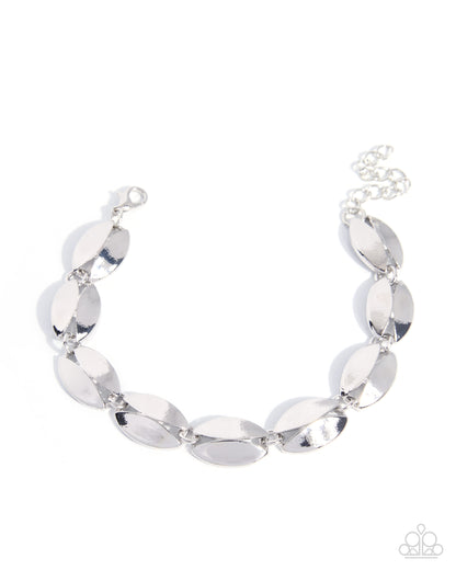 Corporate Connection - silver - Paparazzi bracelet