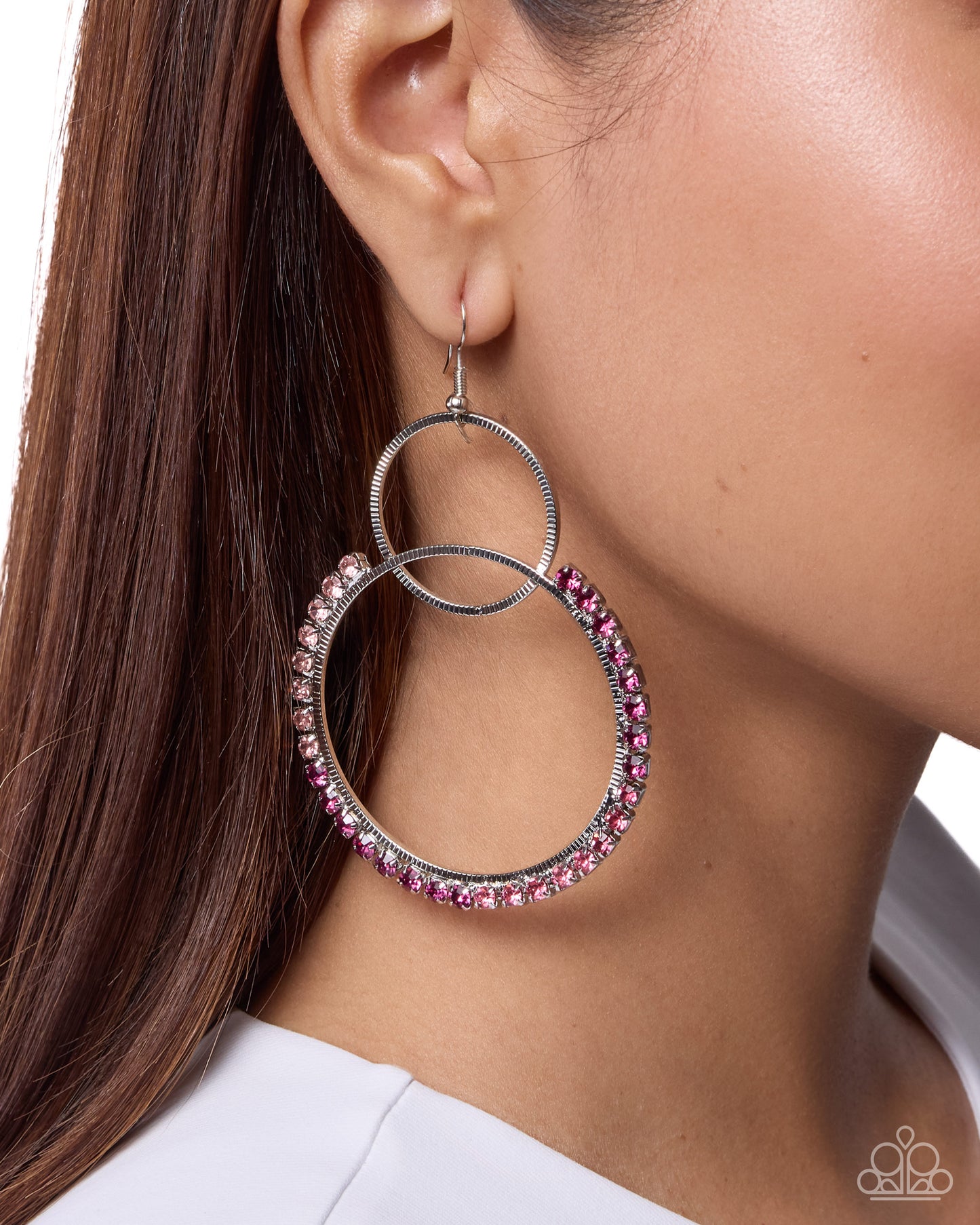 Correct Color - pink - Paparazzi earrings