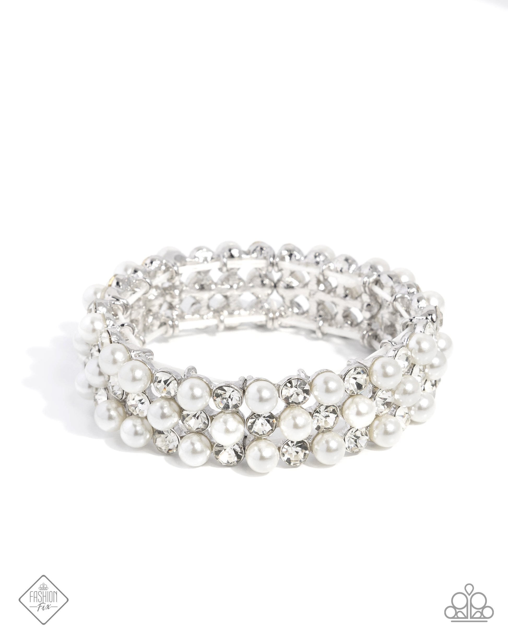 Cosmetic Character - white - Paparazzi bracelet