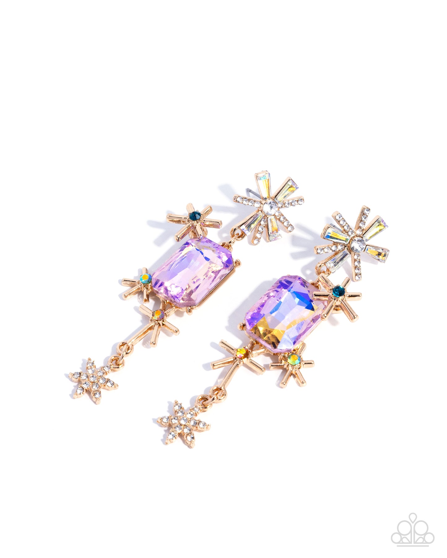 Cosmic Catch - multi - Paparazzi earrings