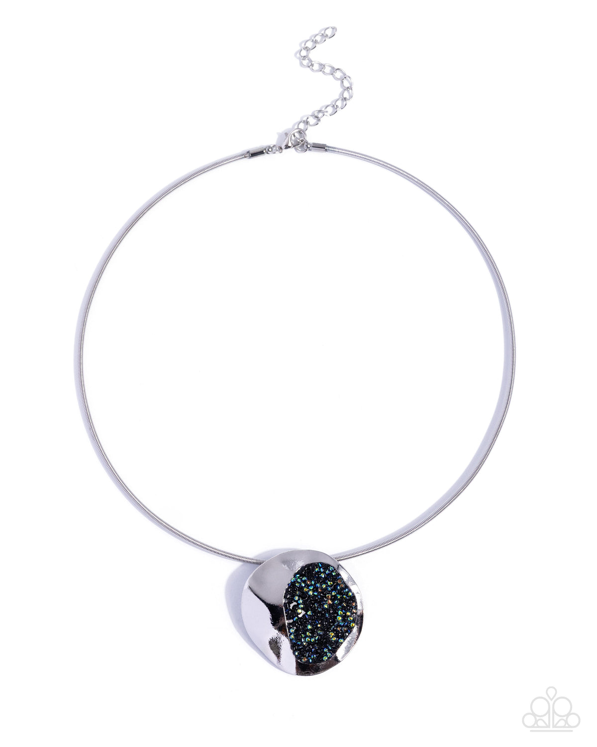 Cosmic Color - black - Paparazzi necklace