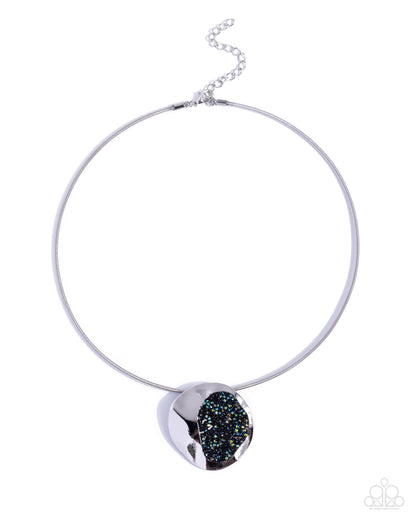 Cosmic Color - black - Paparazzi necklace