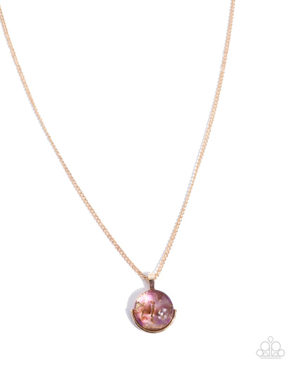 Cosmopolitan Comfort - purple - Paparazzi necklace