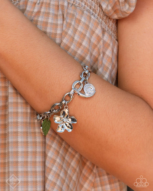 Cottagecore Cameo - green - Paparazzi bracelet