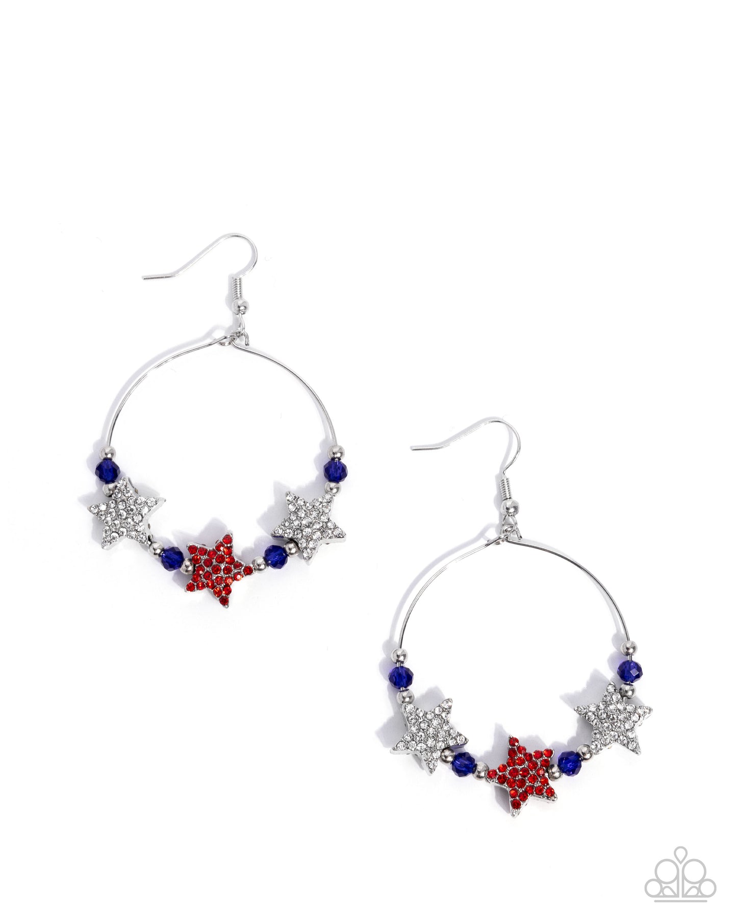 Country Countdown - multi - Paparazzi earrings
