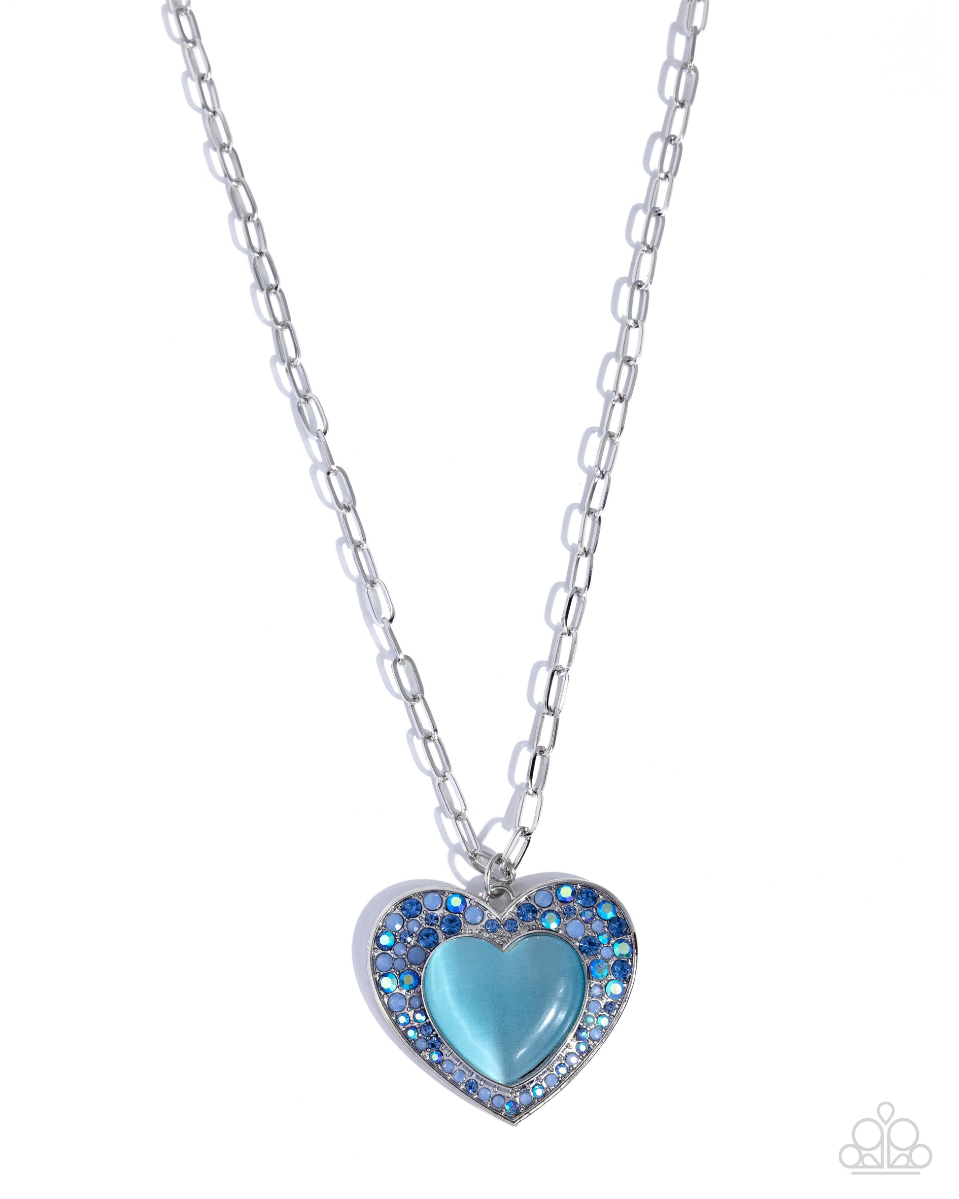 Courting Cache - blue - Paparazzi necklace