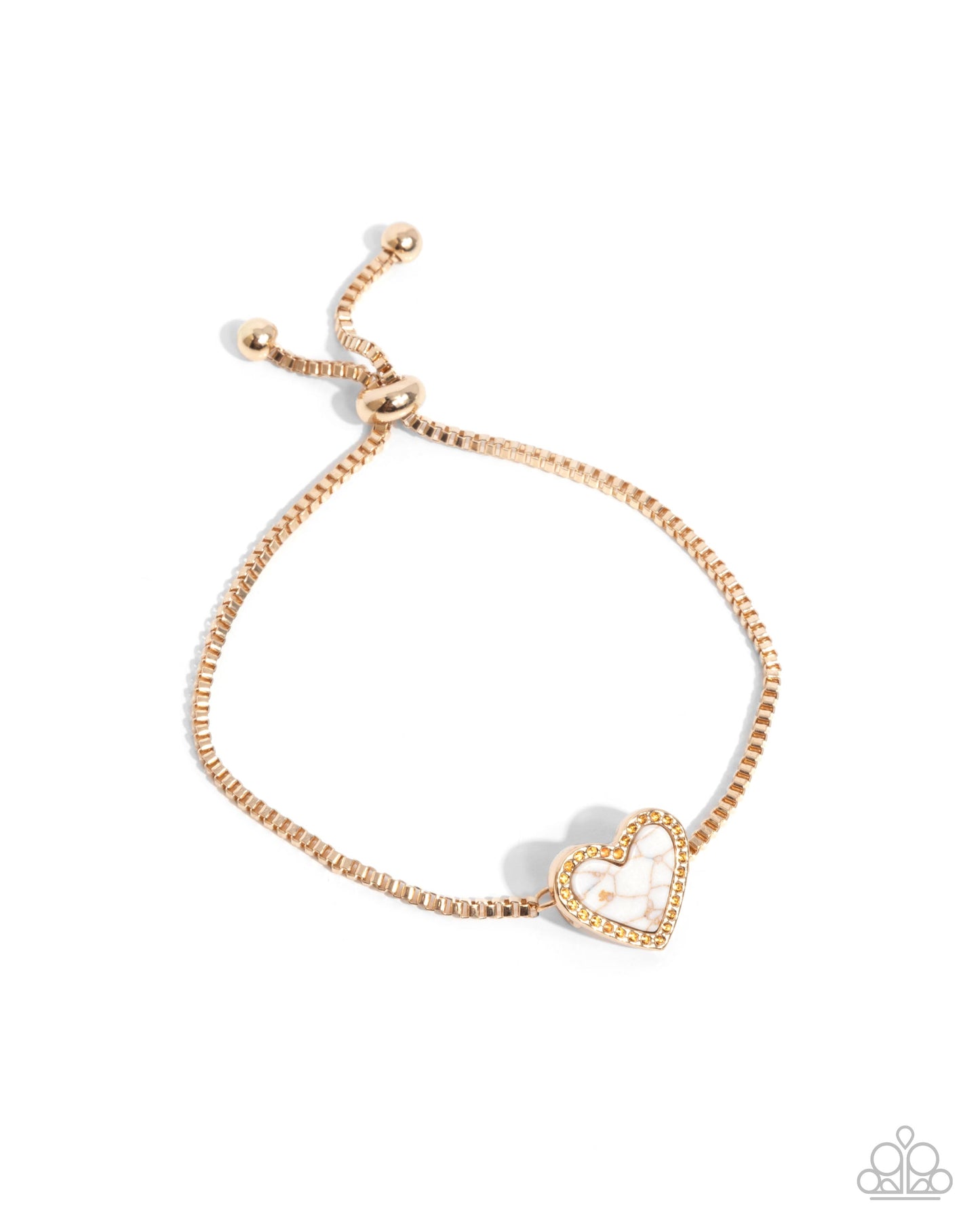 Courting California - gold - Paparazzi bracelet