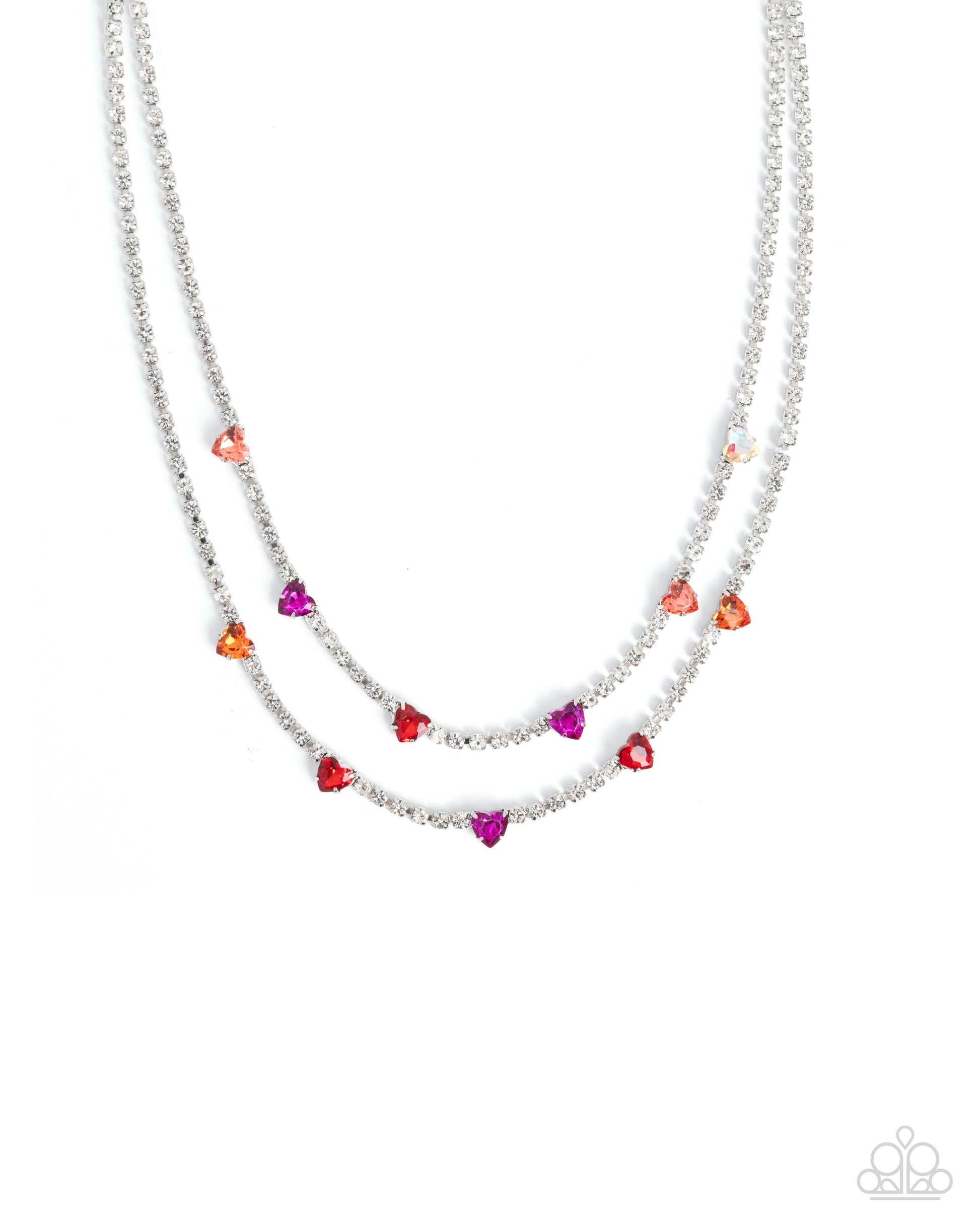 Courting Closeness - red - Paparazzi necklace