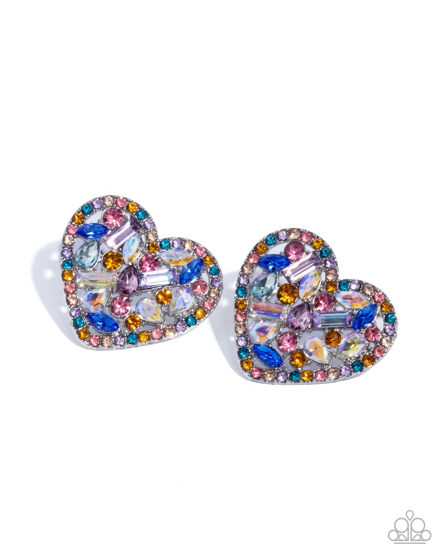 Courting Command - multi - Paparazzi earrings