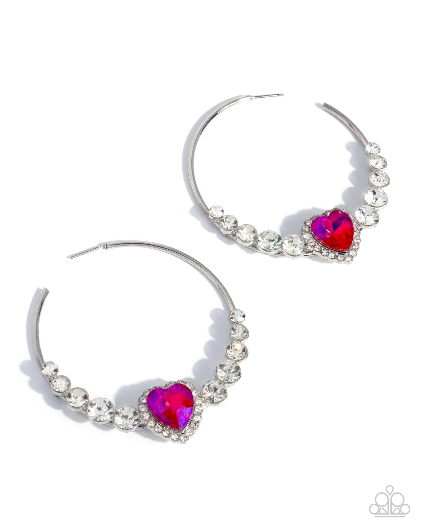 Courting Confidence - pink - Paparazzi earrings