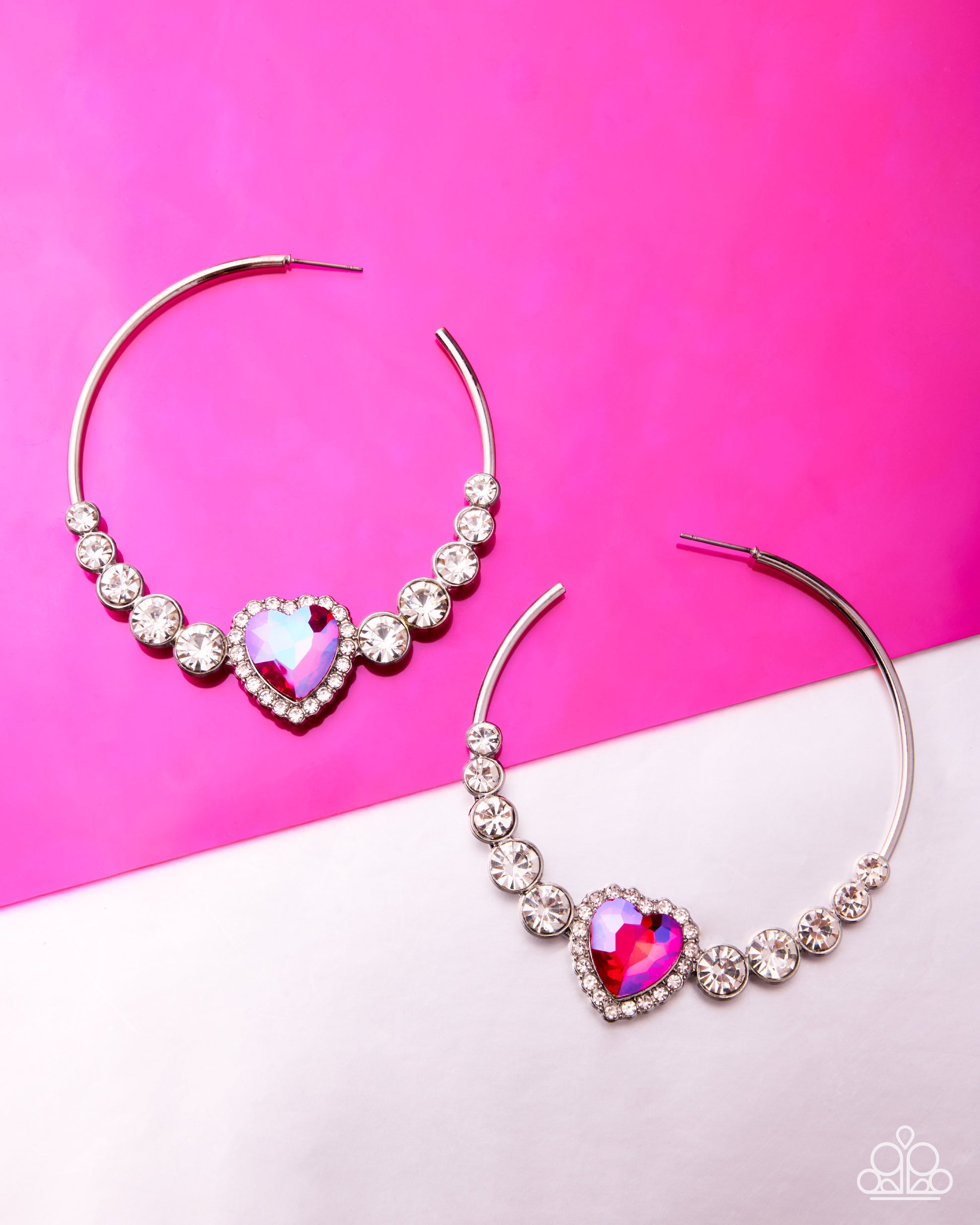 Courting Confidence - pink - Paparazzi earrings