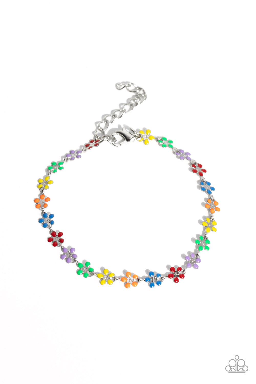 Courting Flowers - multi - Paparazzi bracelet