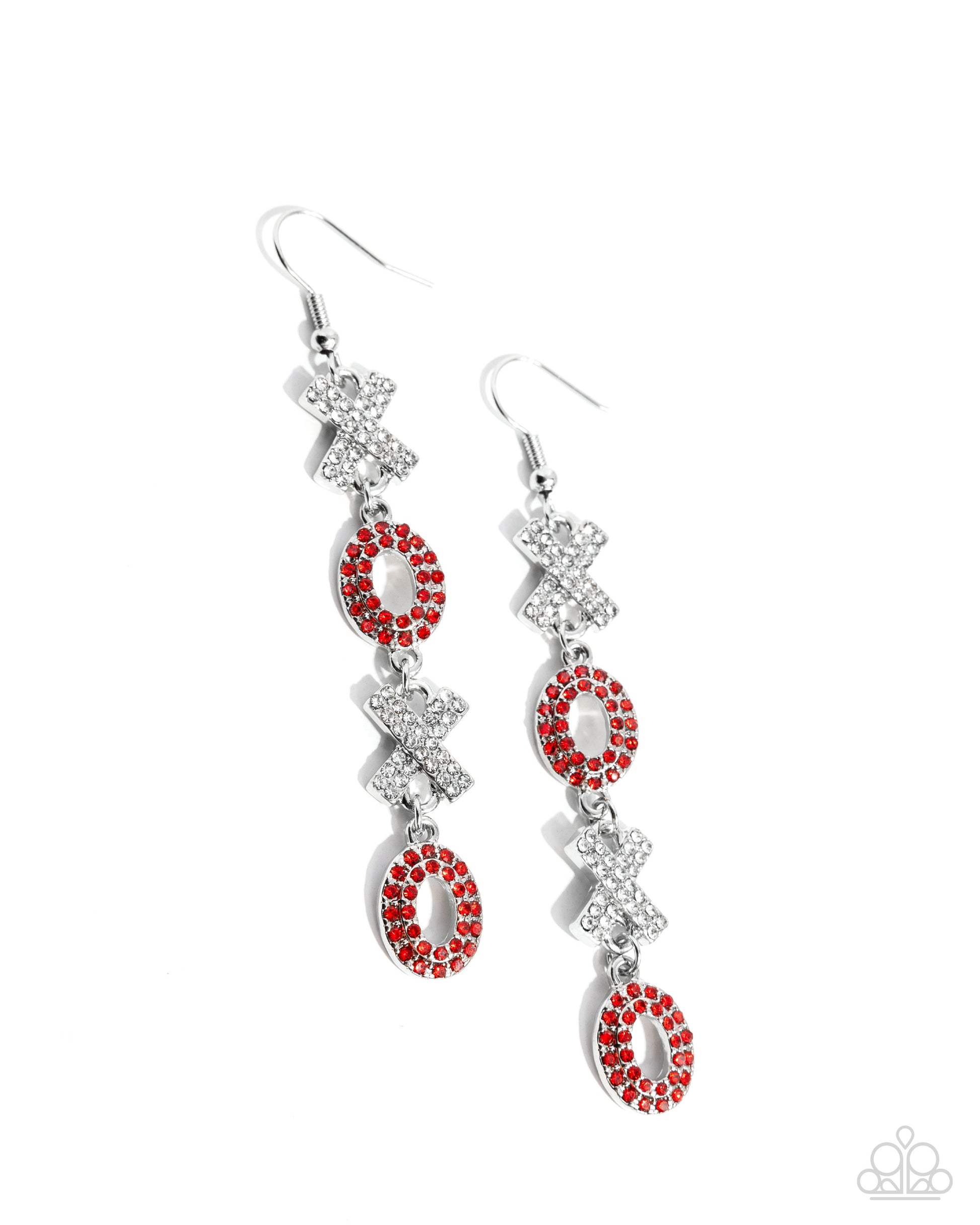 Courting Stream - red - Paparazzi complete set